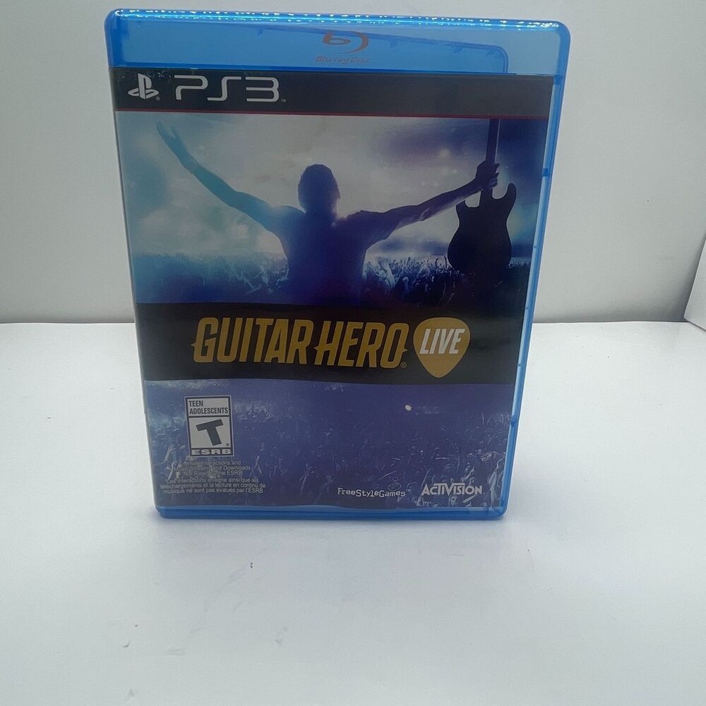 Guitar Hero Live PS3 (Sony PlayStation 3, 2015) Activision No Manual